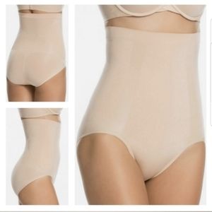 SPANX OnCore High-Waisted Brief in Soft Nude